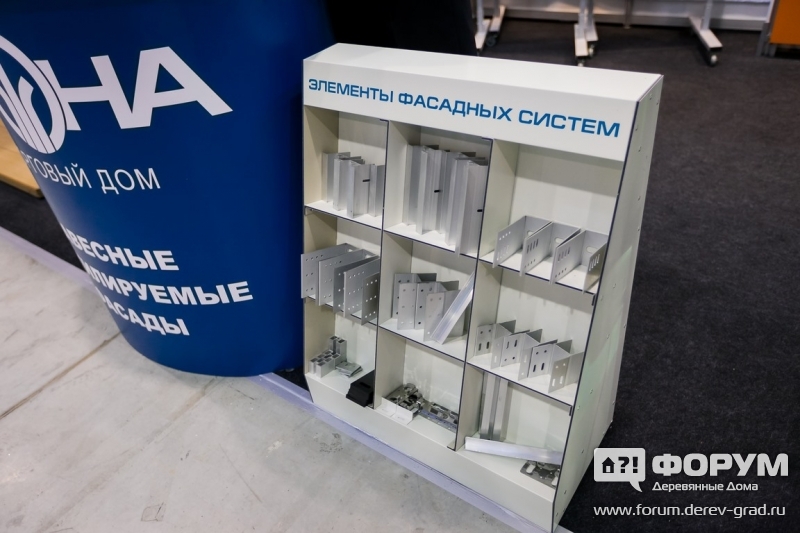 Элементы фасадных систем КАДРИН