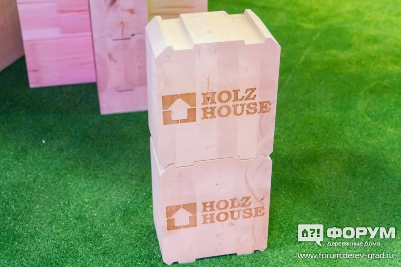 Клеенный брус от Хольцхаус (HolzHouse)