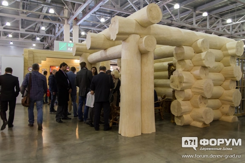 Строительная выставка "Деревянные дома от-2015"