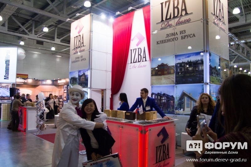 Дома из клееного бруса Изба дэ люкс (Izba de Luxe)