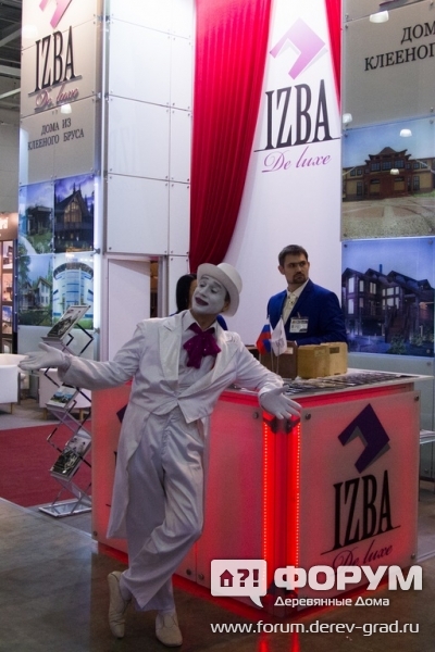Дома из клееного бруса Изба дэ люкс (Izba de Luxe)