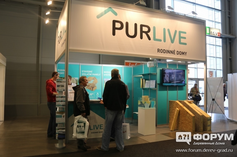 Деревянные дома для всей семьи Пьюр Лайв (PurLive)