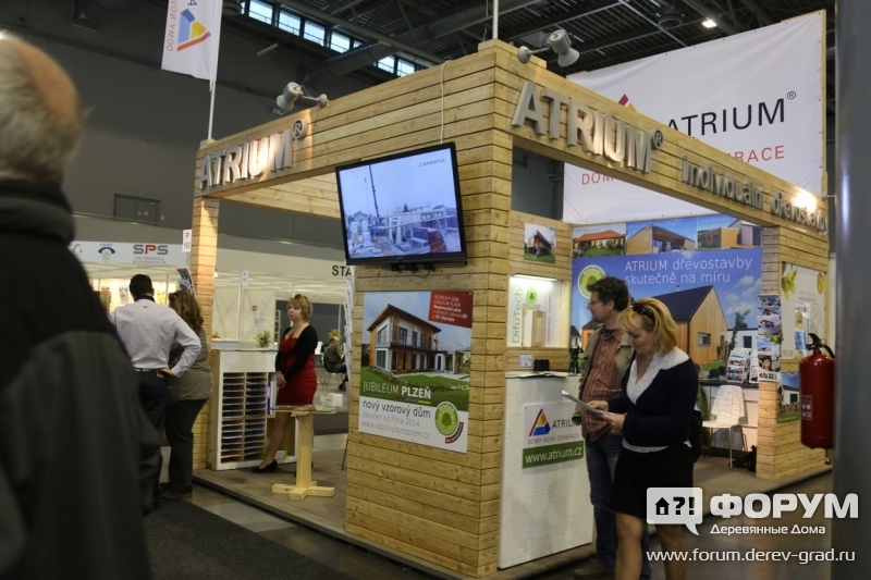 Индивидуальные постройки из дерева Атриум (Atrium)