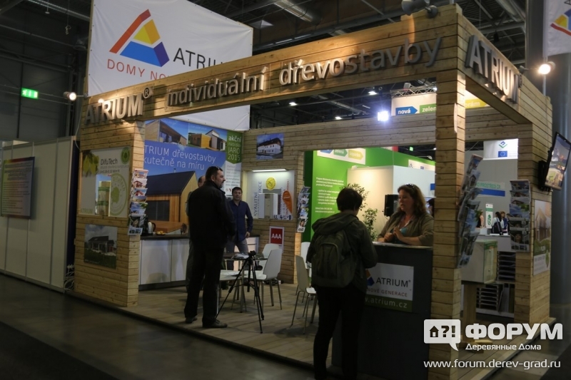 Постройки из дерева от Атриум (Atrium)