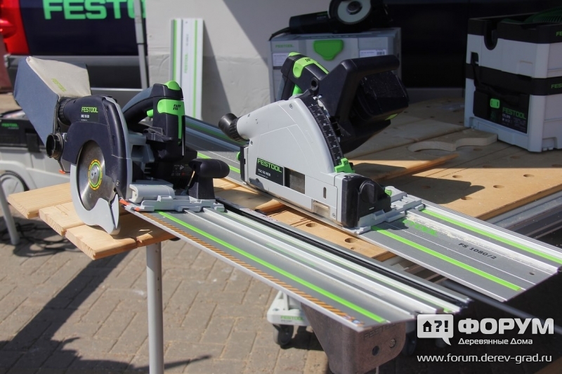 Пила торцовочная HKC 55 EB и пила погружная TSC 55 REB компании «Фестул» («FESTOOL»)