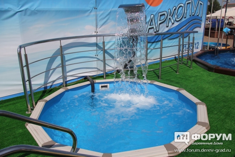 Разборно-сборный морозоустойчивый бассейн компании «Марко-Пул»