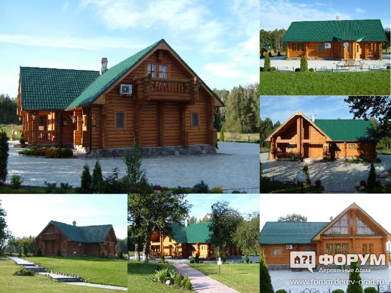 Строительство домов из бревна в Красноярске