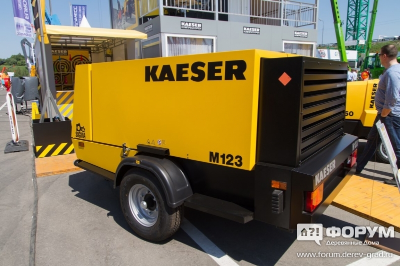 Передвижной компрессор Кайзер М123 (Kaeser M123)