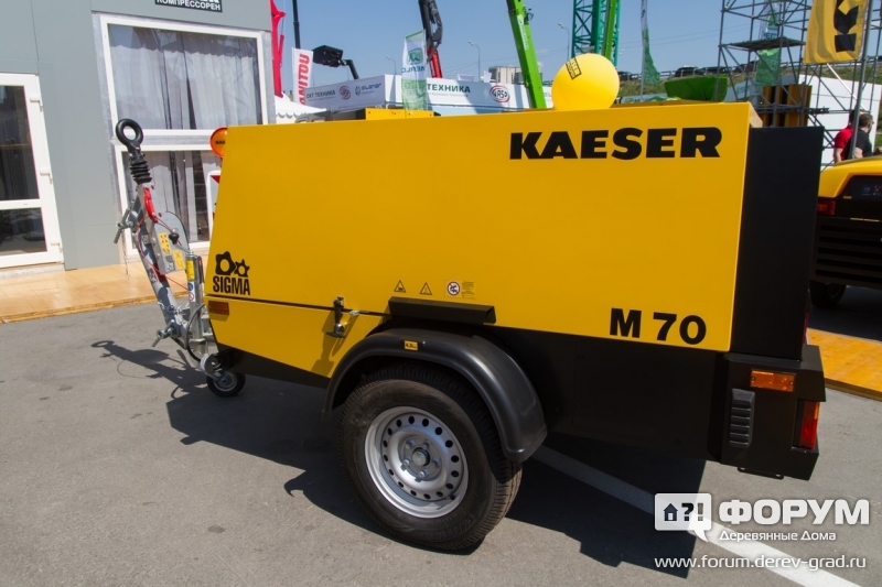 Передвижной компрессор Кайзер М123 (Kaeser M123)