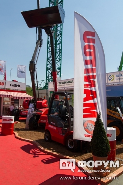 Телескопические и фронтальные погрузчики Маниту (Manitou)