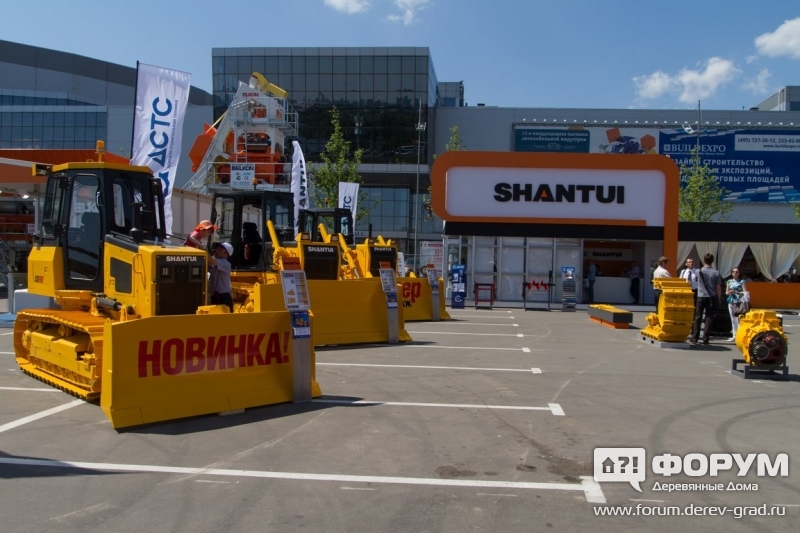 Бульдозеры компании Шанти (Shantui)