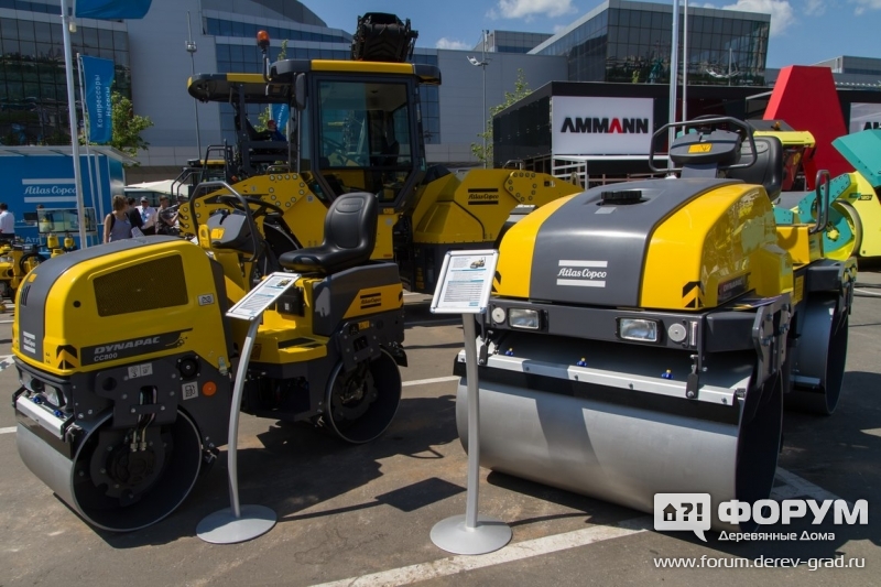 Малые асфальтовые катки Атлас Копсо (Atlas Copco)