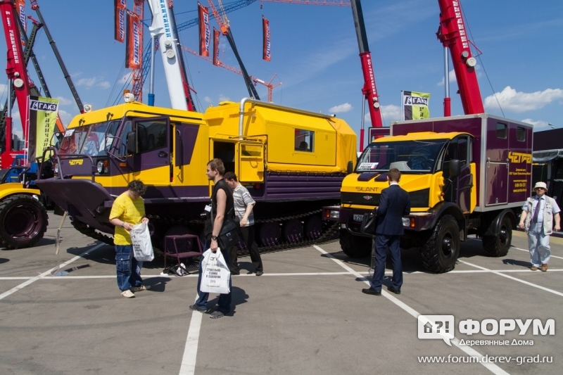 Строительная техника компании Четра