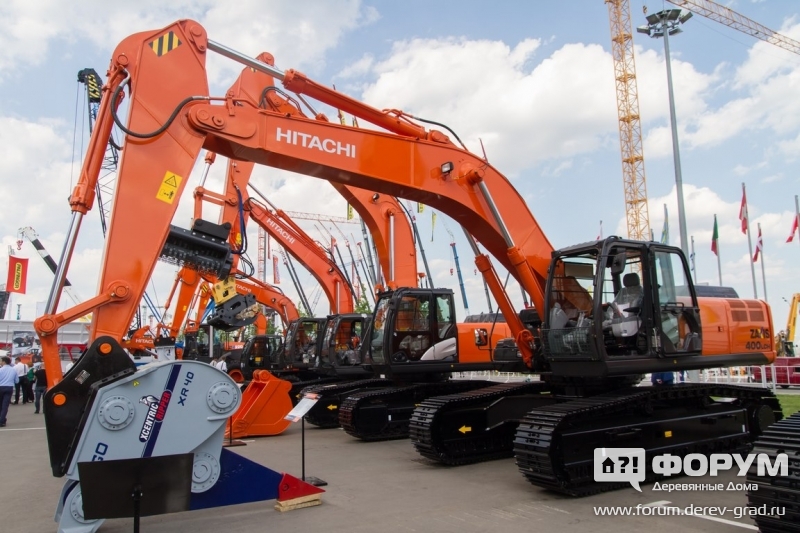 Гусеничный экскаватор Хитачи (Hitachi) zaxis 400 LCH