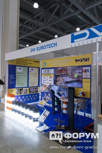 Освещение строительных объектов Дивиай Евротеч (DVI Eurotech)
