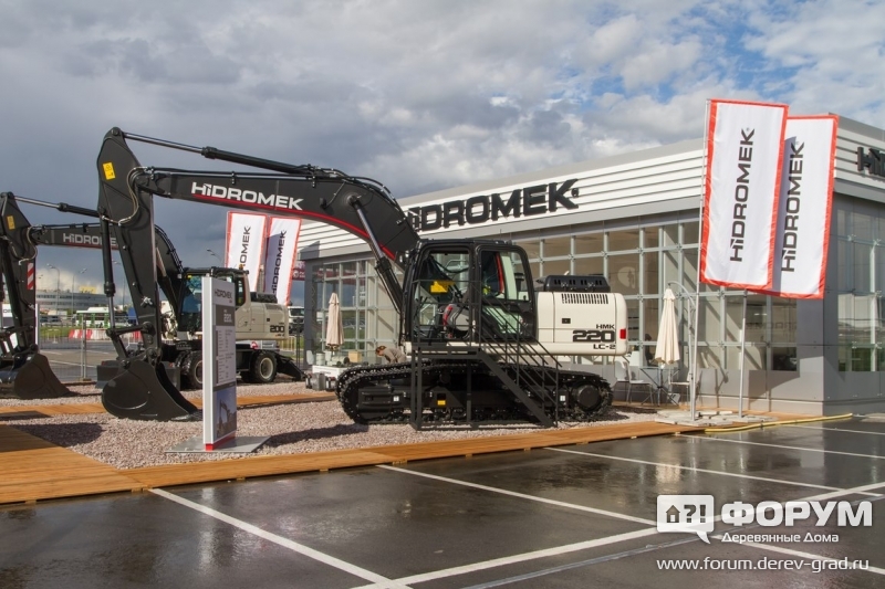 Экскаваторы компании Хидромек (HIDROMEK)