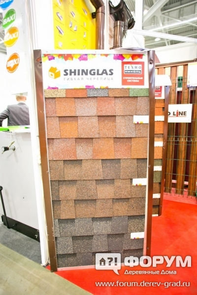 Гибкая черепица Шинглас (Shinglas)