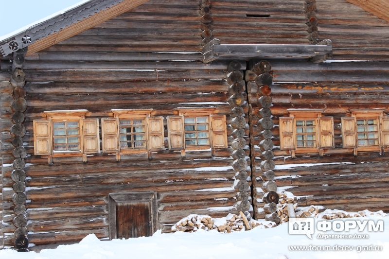 Ставни в русской избе