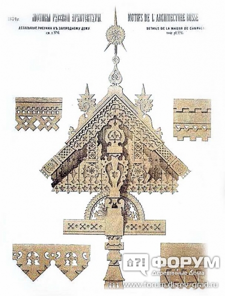 Конек загородного дома