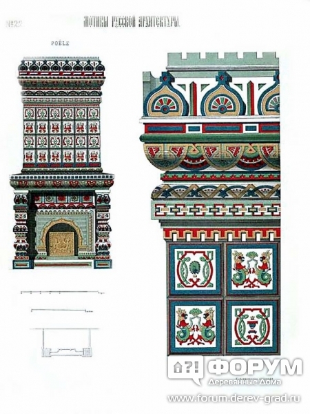 Печь 19 века