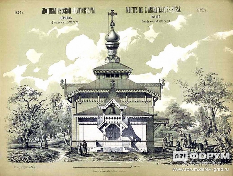 Фасады церкви 19 века