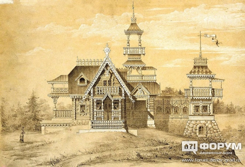 Загородный дом 19 века