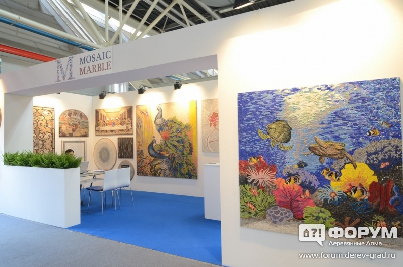Cтенд компании Mosaic Marble