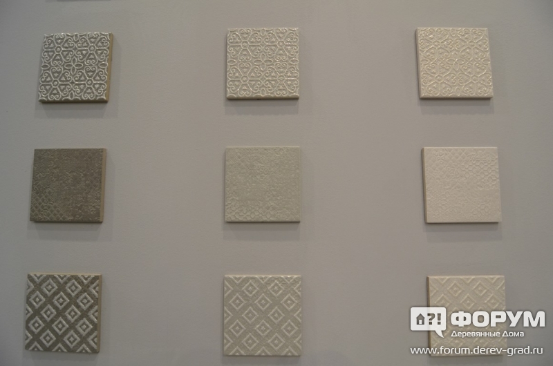 Образцы светлой плитки   компании Элиос Керамика (Elios Ceramica)