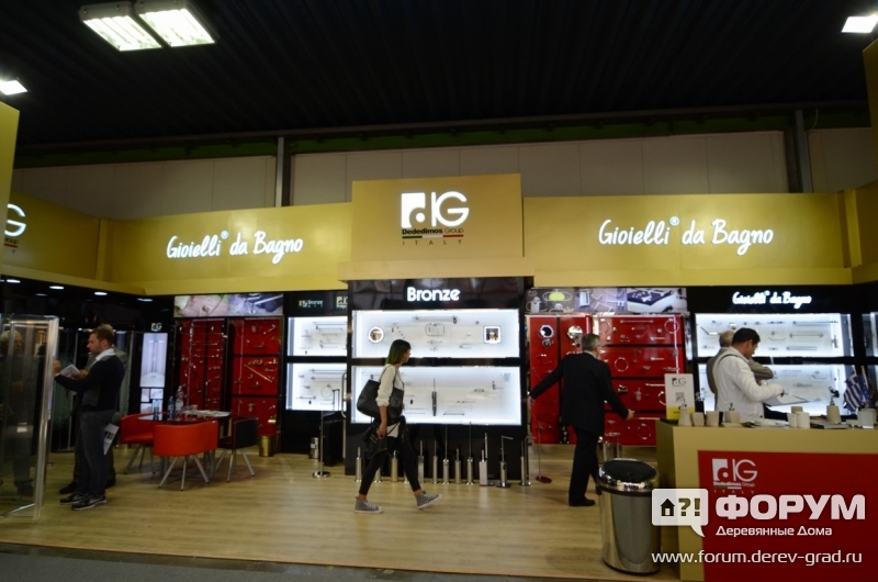 Стенд компании Gioielli da Bagno