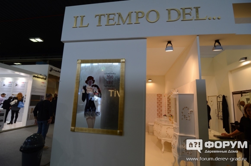 Стенд компании Il temoi del..