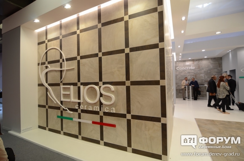 Стенд компании Элиос Керамика (Elios Ceramica)