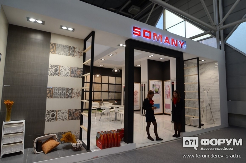 Стенд компании Сомани (Somany)