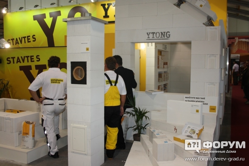 Вентиляции для деревянных домов из блоков Ютонг (Ytong)