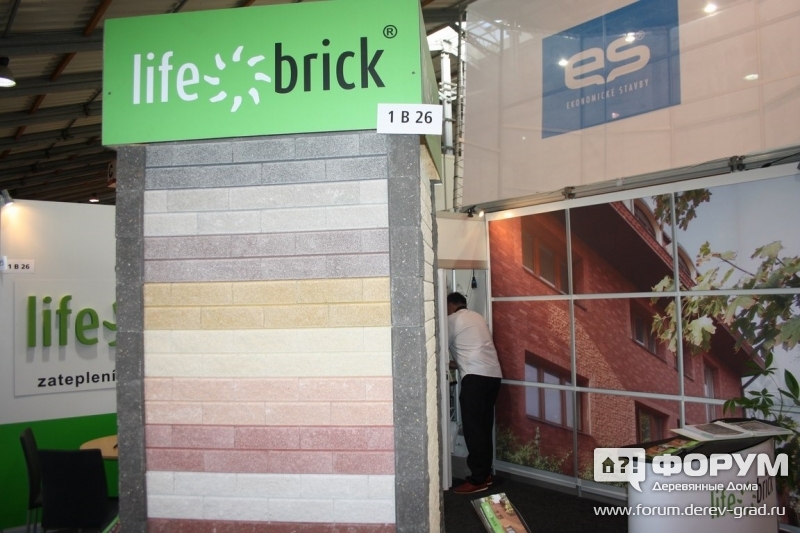 виды отделочного кирпича Лайф Бриг (Life Brick)