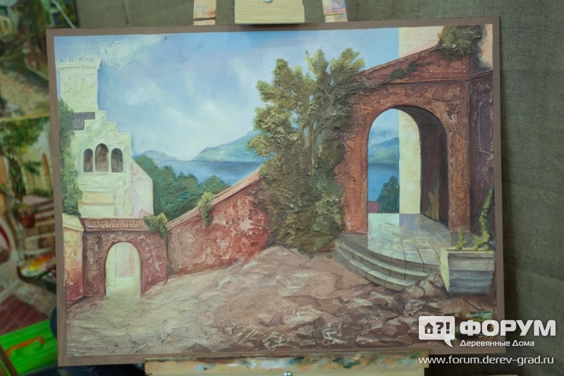 Образец 3д живописи на стенде Davidov studio (2)