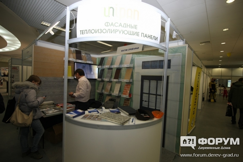 Фасадные панели на стенд компании "Восток Строй-Урал"
