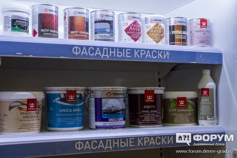 Фасадные краски Tikkurila (Тикурила)