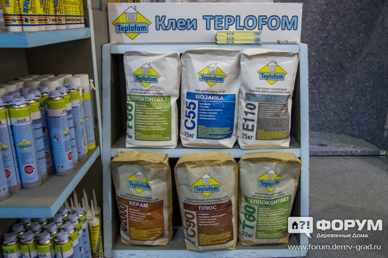 Клей и панели Teplofon+(Теплофом)