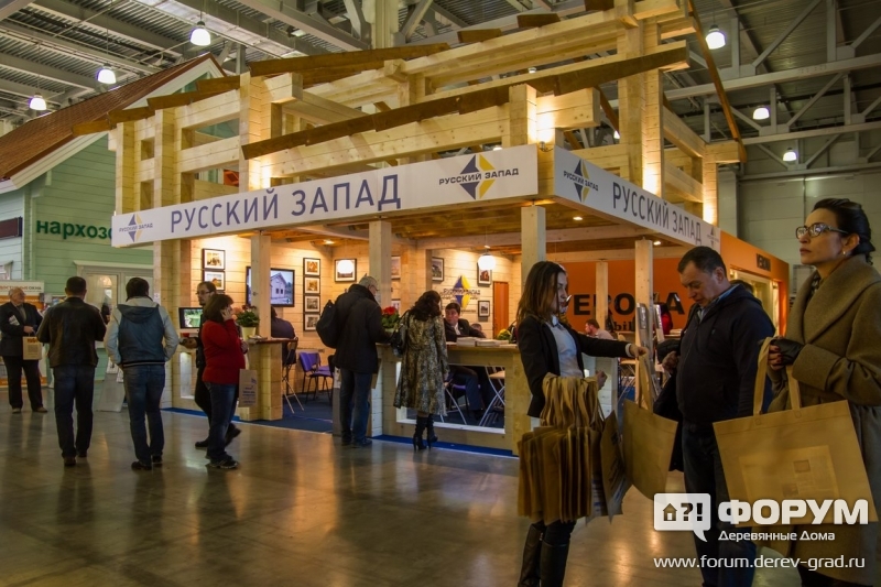 Дома из клееного бруса от компании Русский запад