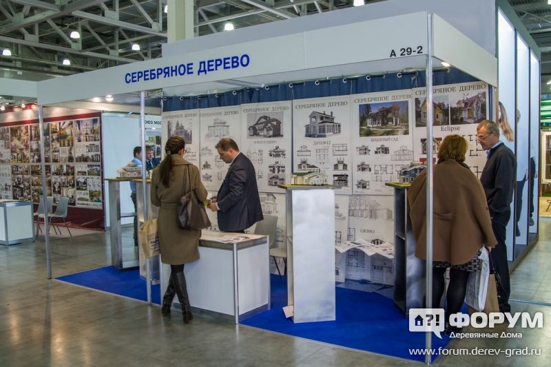 Деревянные дома от компании "Серебрянное дерево"