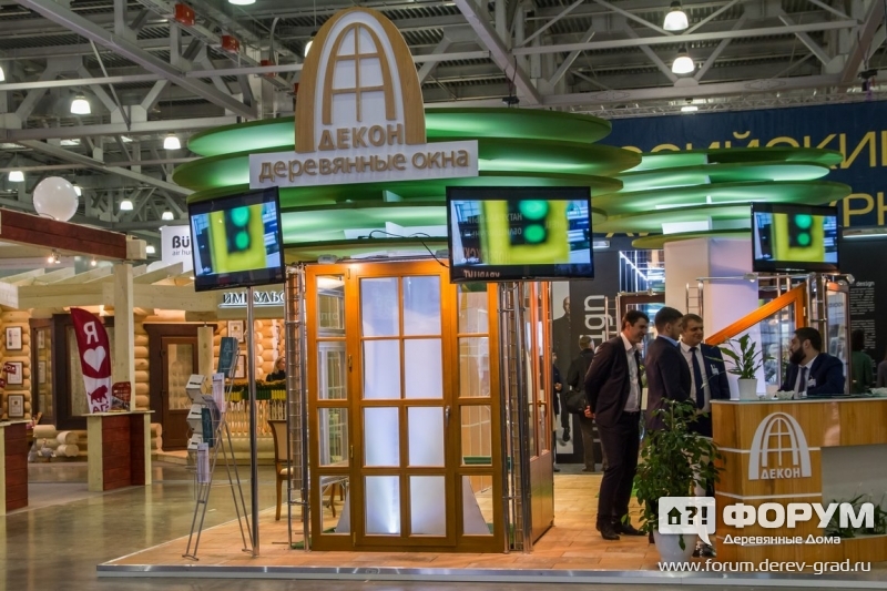 Деревянные окна Декон