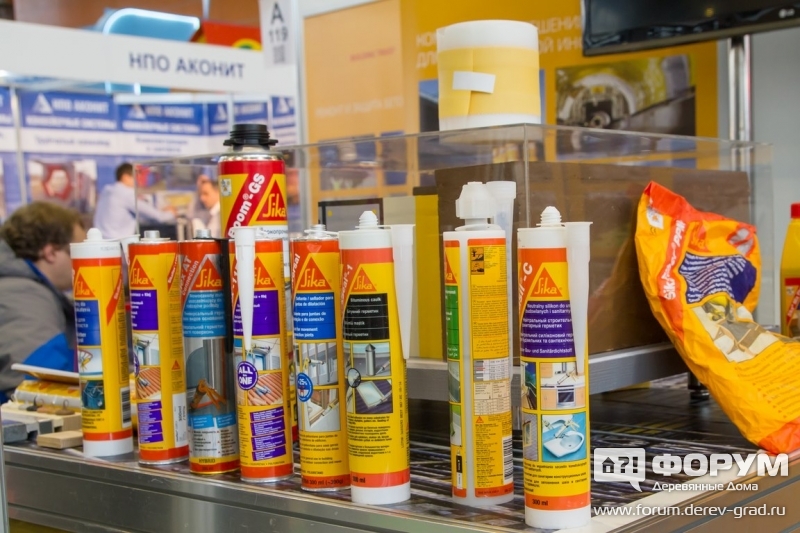 Линейка герметиков компании SIKA (зука)