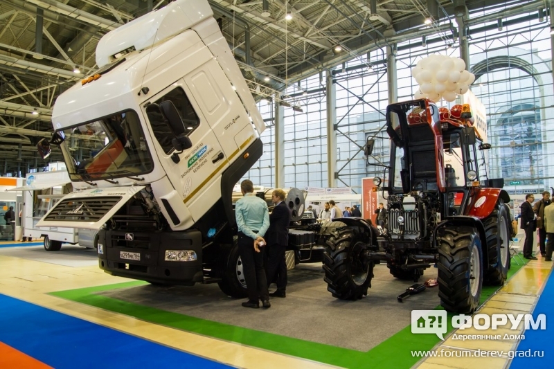 Городская техника на газе