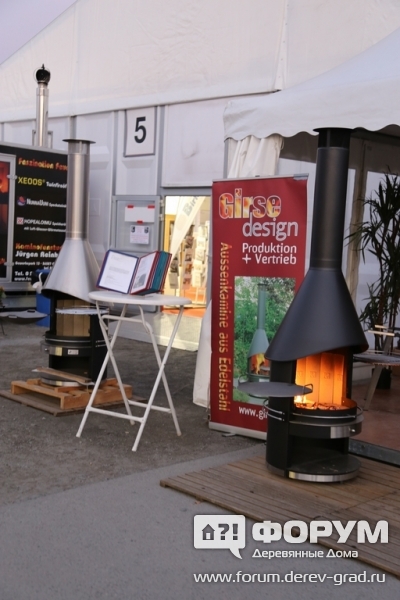 Камины на дровах от компании "Цирс десигн" (Cirse design)
