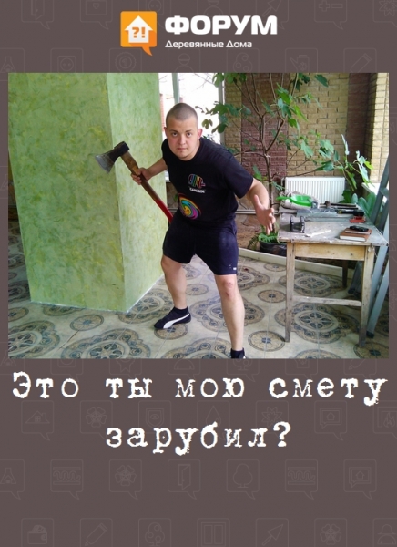 Это ты мою смету зарубил
