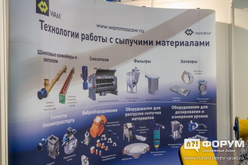 Оборудование для работы с сыпучими материалами от компании Wamgroup (Вэмгруп)