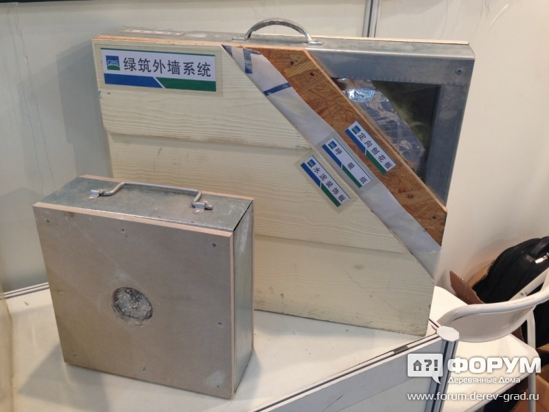 Shanghai Green Building Systems Co., Ltd Макет наружных стен
