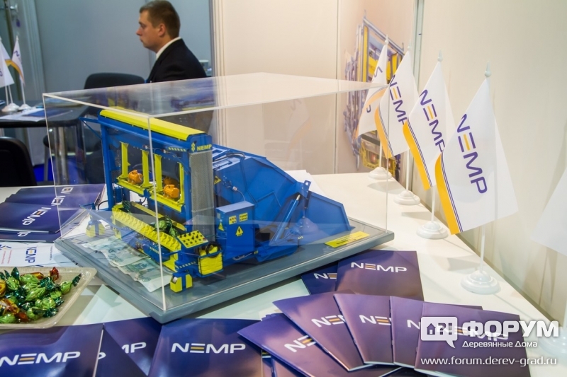 Макет установки для формовки фундаментных блоков УПБ-ПМ