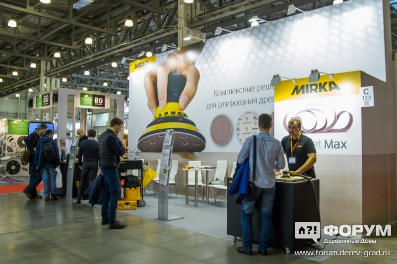 Комплексные решения для шлифования древесины от компании Mirka (Мирка)