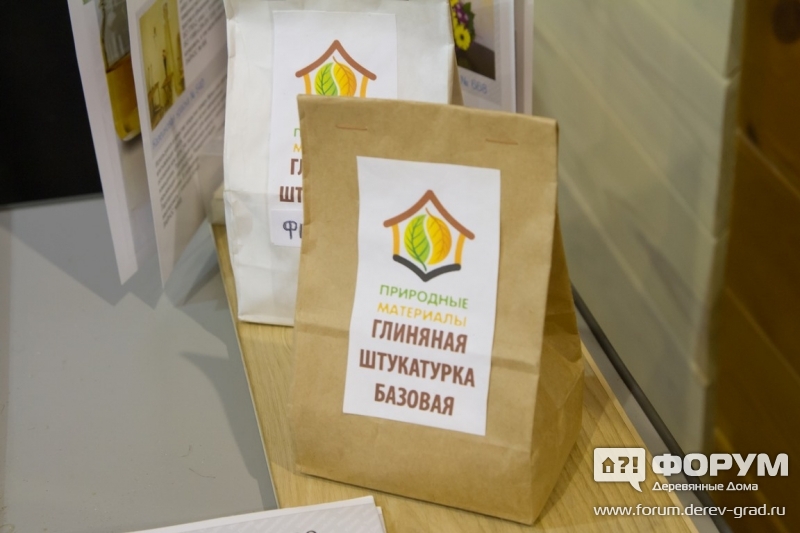 Глиняная штукатурка базовая